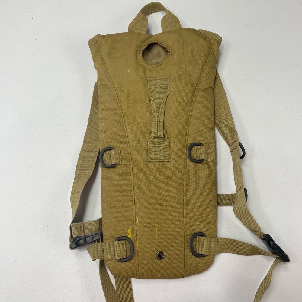KMS-Hydration water Pack Backpack Straps padded no bladder bugout prepper tan - Picture 3 of 7